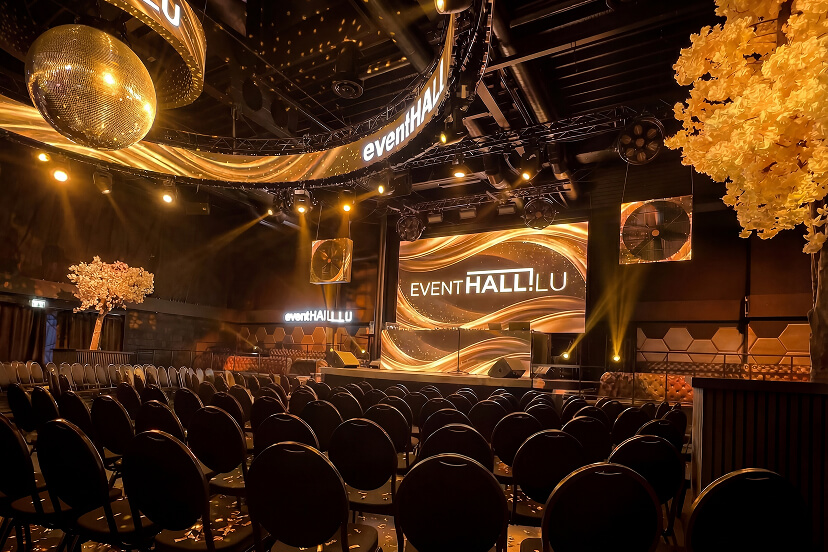 Eventhall.lu Ausstattung für die Eventlocation in Luzern Gala Night