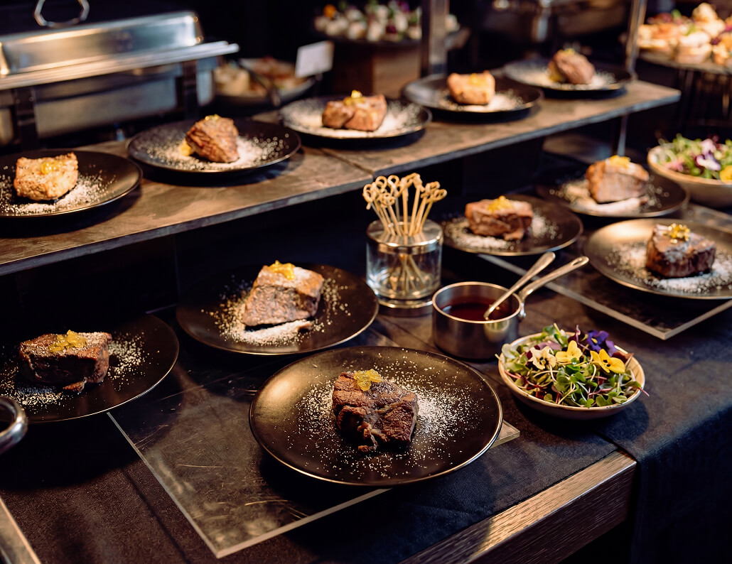 Eventhall Luzern Catering in der Eventlocatoin in Luzern